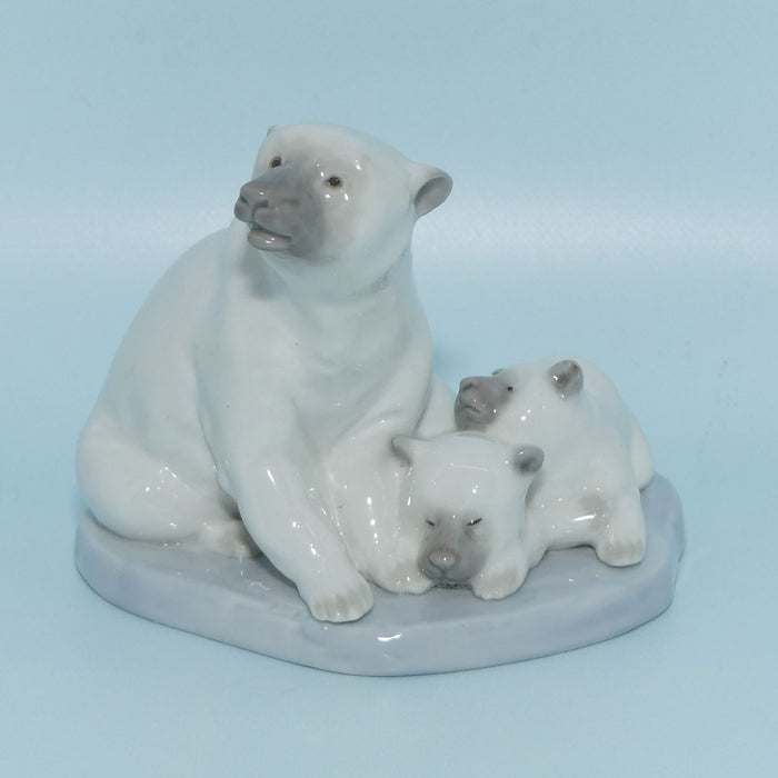 Lladro figure | Miniature Polar Bears #5434