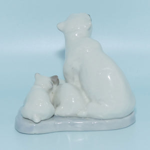 lladro-figure-miniature-polar-bears-5434