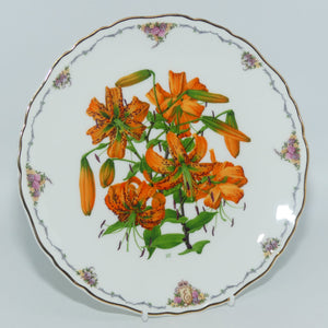 royal-albert-england-queen-mothers-favourite-flowers-plate-5-tiger-lily