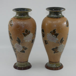 doulton-slaters-pair-of-stoneware-foliage-and-flowers-vases-stamped-6482