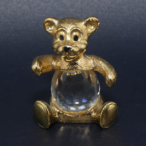 Lencia Austria | Star Collection crystal figure | 66.100 Bear Seated | boxed