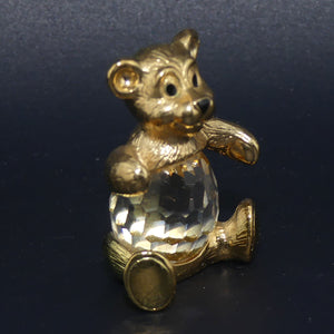 Lencia Austria | Star Collection crystal figure | 66.100 Bear Seated | boxed