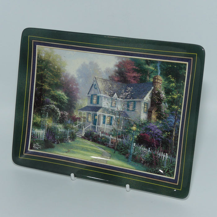 Bradex 84 B11 154.6 plate | Hometown Memories | Thomas Kincade | Victorian Garden II