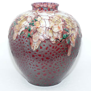 BA21 Royal Doulton Burslem Artwares Flambe | Sanming Vase in Chang | LE 002/125