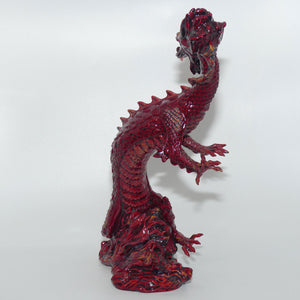 BA32 Royal Doulton Burslem Artwares Flambe | Shenlong Dragon | LE 149/250