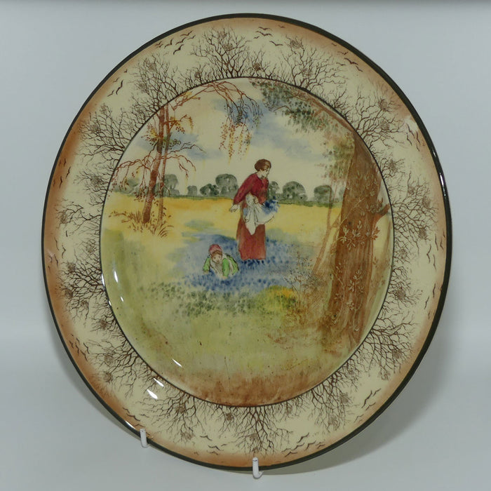 Royal Doulton Bluebell Gatherers plate | D3812