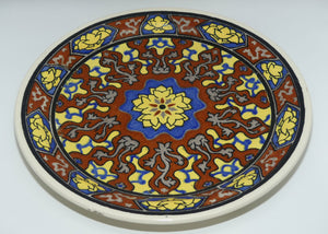 Royal Doulton Art Deco Floral Patterns L plate | D4901