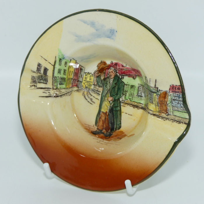Royal Doulton Dickens Mr Squeers ashtray D5175
