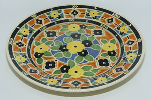 Royal Doulton Art Deco Floral Patterns R plate | D5411
