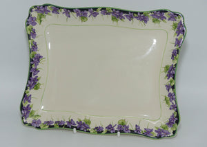 Royal Doulton Violets tray D5439