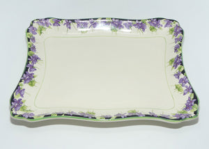 Royal Doulton Violets tray D5439