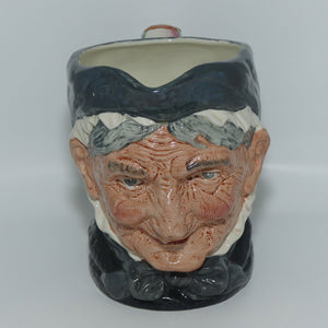 D5521 Royal Doulton large character jug Granny | With Tooth | later stamp
