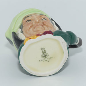 D6045 Royal Doulton miniature character jug Sairey Gamp