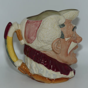 D6322 Royal Doulton large character jug The Clown | White Hair