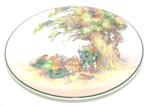 Royal Doulton Under the Greenwood Tree wall charger D6341