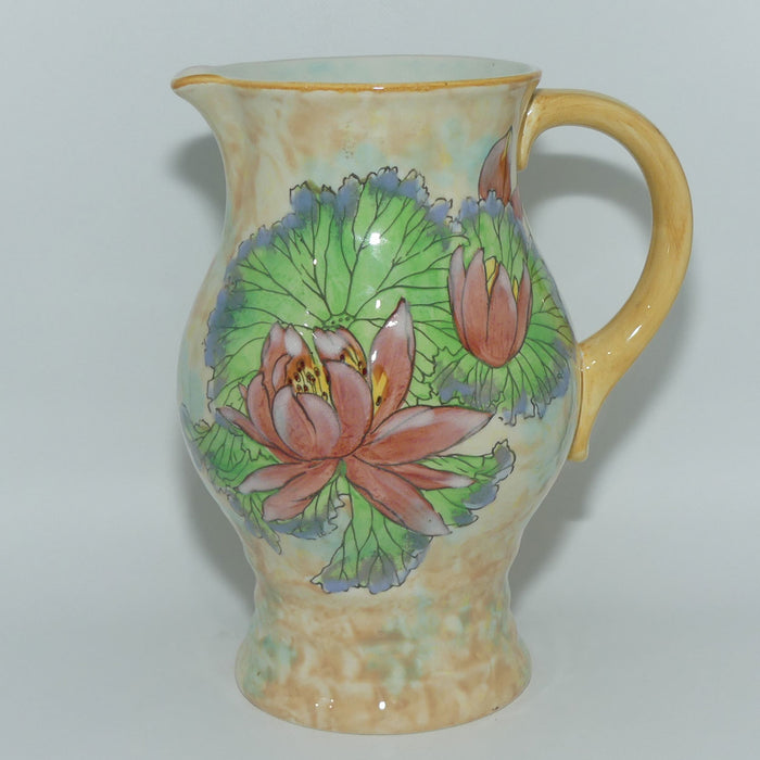 Royal Doulton colourful Water Lily pattern jug D6343 | #2