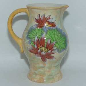 Royal Doulton colourful Water Lily pattern jug D6343 | #1