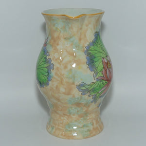 Royal Doulton colourful Water Lily pattern jug D6343 