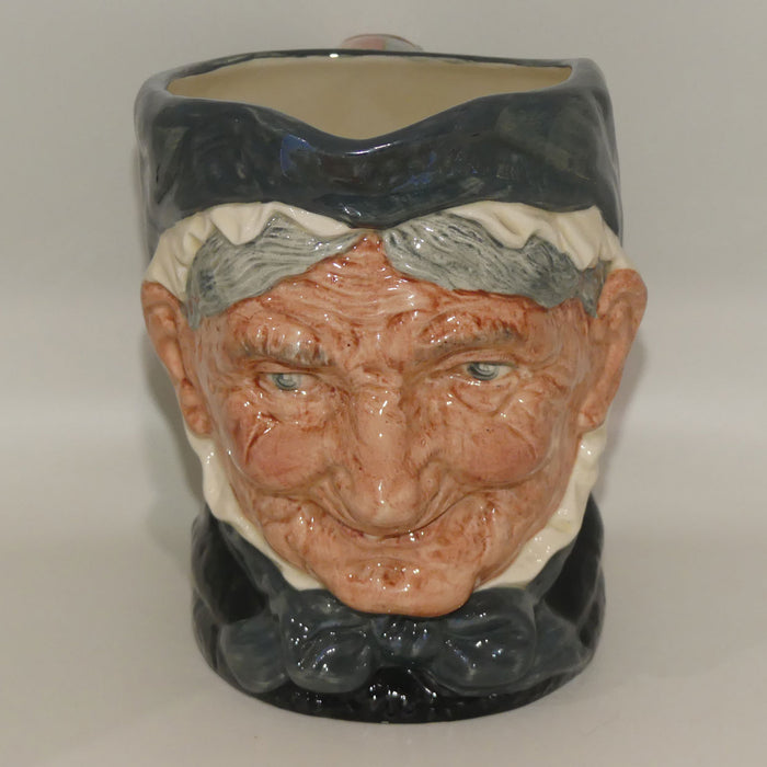 D5521 Royal Doulton large character jug Granny | With Tooth| Backstamp Error
