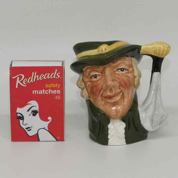 D6565 Royal Doulton miniature character jug Regency Beau
