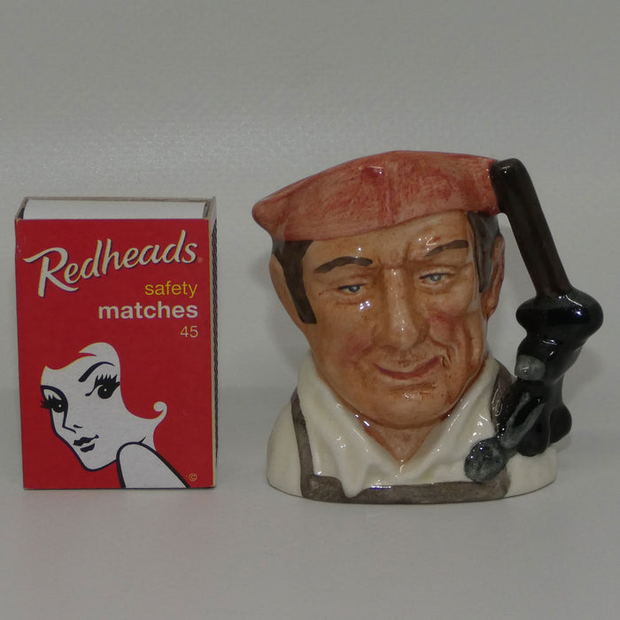 D6585 Royal Doulton miniature character jug Blacksmith | ETC