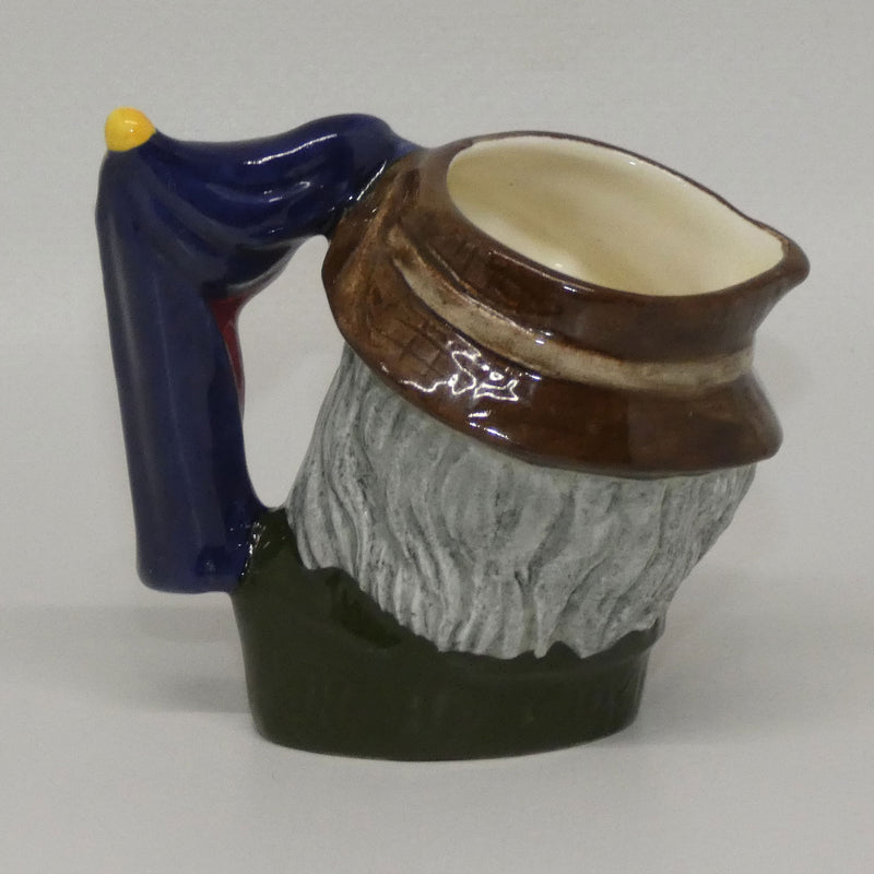 D6596 Royal Doulton miniature character jug Punch and Judy Man