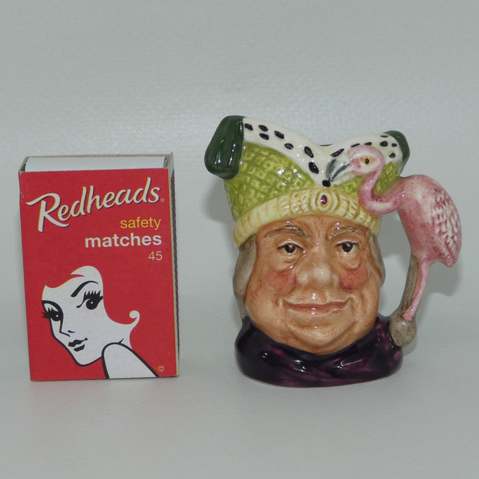 D6607 Royal Doulton miniature character jug Ugly Duchess