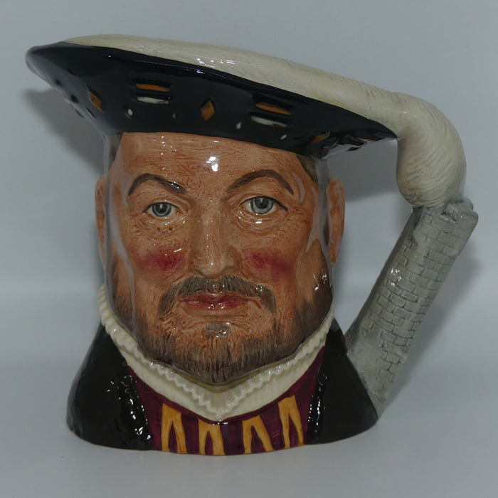 D6642 Royal Doulton large character jug Henry VIII | later stamp
