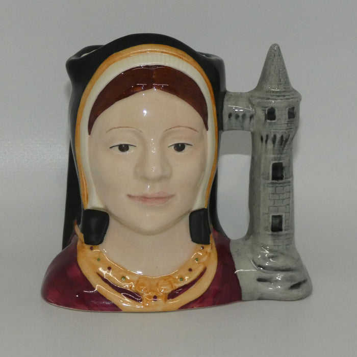 D6657 Royal Doulton small character jug Catherine of Aragon