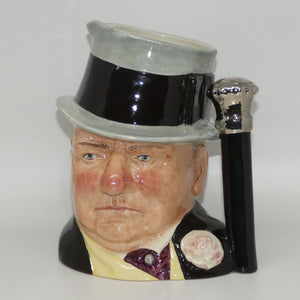 D6674 Royal Doulton large character jug WC Fields | signed Michael Doulton