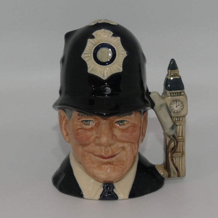 D6762 Royal Doulton small character jug London Bobby | Embossed Badge