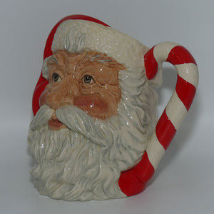 D6793 Royal Doulton large character jug Santa | Candy Cane