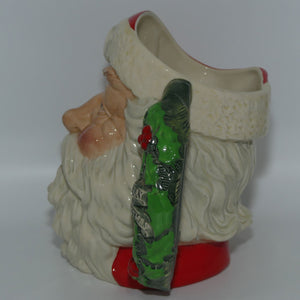 D6794 Royal Doulton large character jug Santa Claus | Holly Wreath