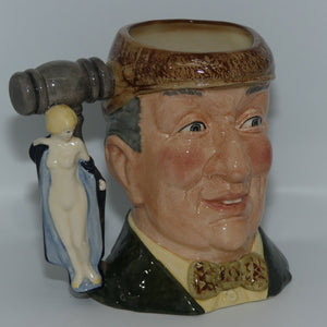 D6838 Royal Doulton large character jug The Auctioneer | signed Kevin Francis