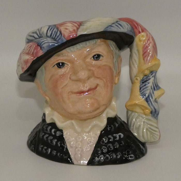 D6843 Royal Doulton small character jug Pearly Queen