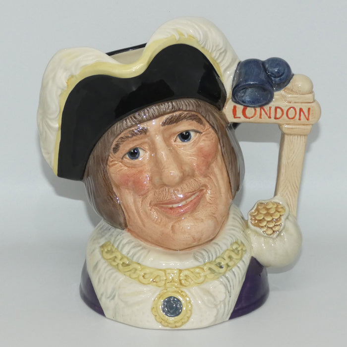 D6846 Royal Doulton large character jug Dick Whittington Lord Mayor of London