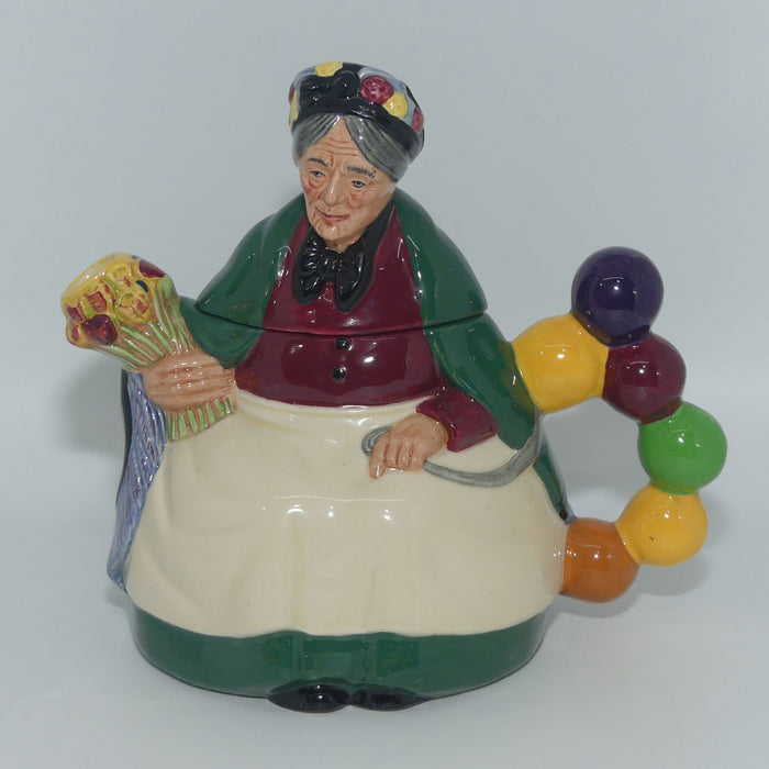 D6855 Royal Doulton character figure derivative | Old Balloon Seller tea pot