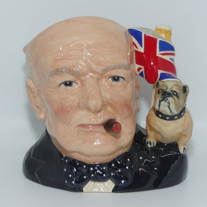 D6907 Royal Doulton large character jug Winston Churchill | CJY 1992 | #1