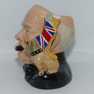 D6907 Royal Doulton large character jug Winston Churchill | CJY 1992
