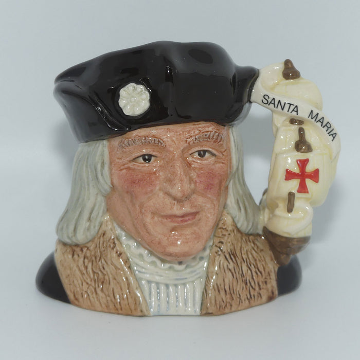 D6911 Royal Doulton small character jug Christopher Columbus | Ltd Ed