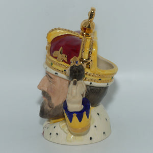 D6923 Royal Doulton small character jug King Edward VII | + Cert