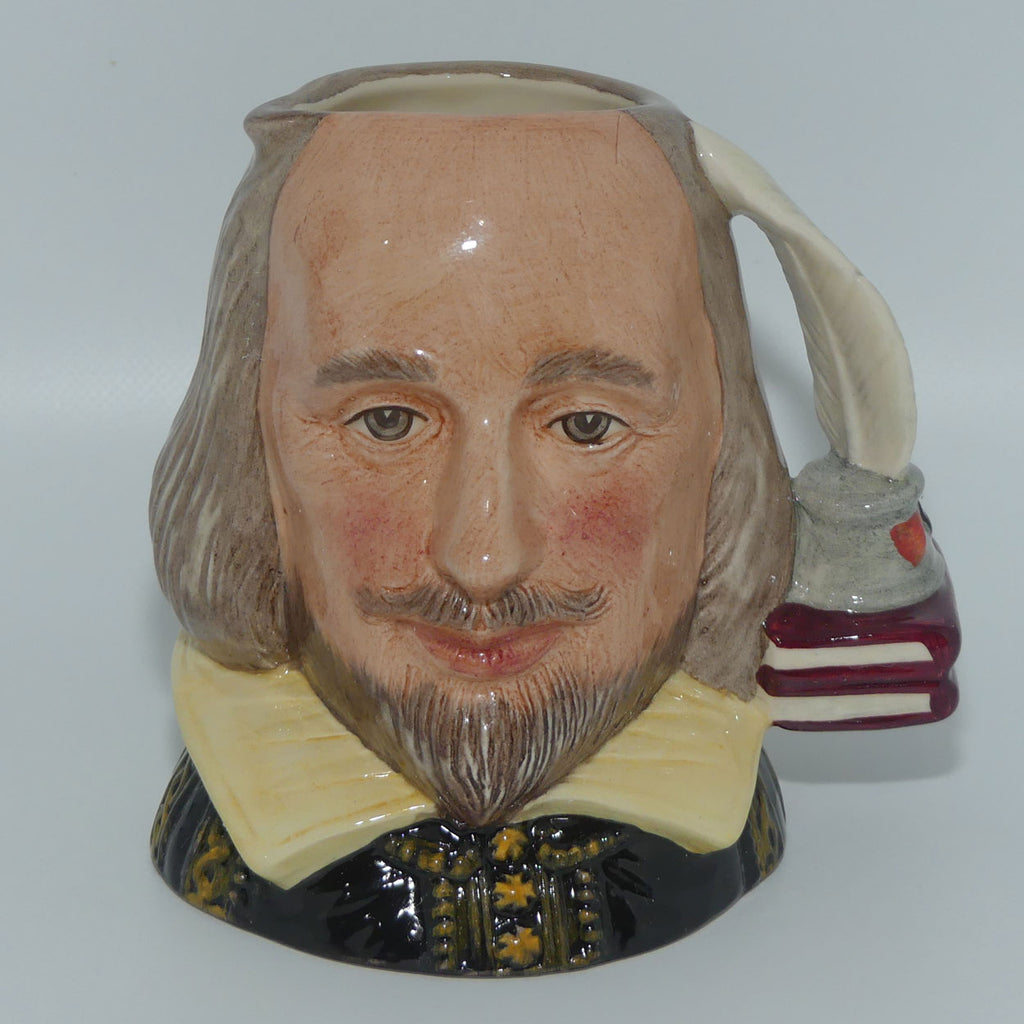 D6938 Royal Doulton small character jug William Shakespeare