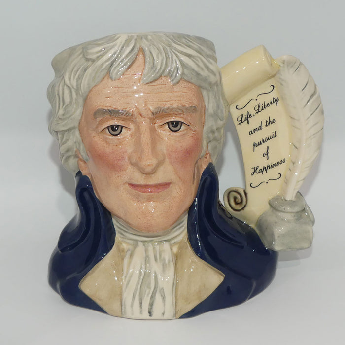 D6943 Royal Doulton large character jug Thomas Jefferson | Ltd Ed
