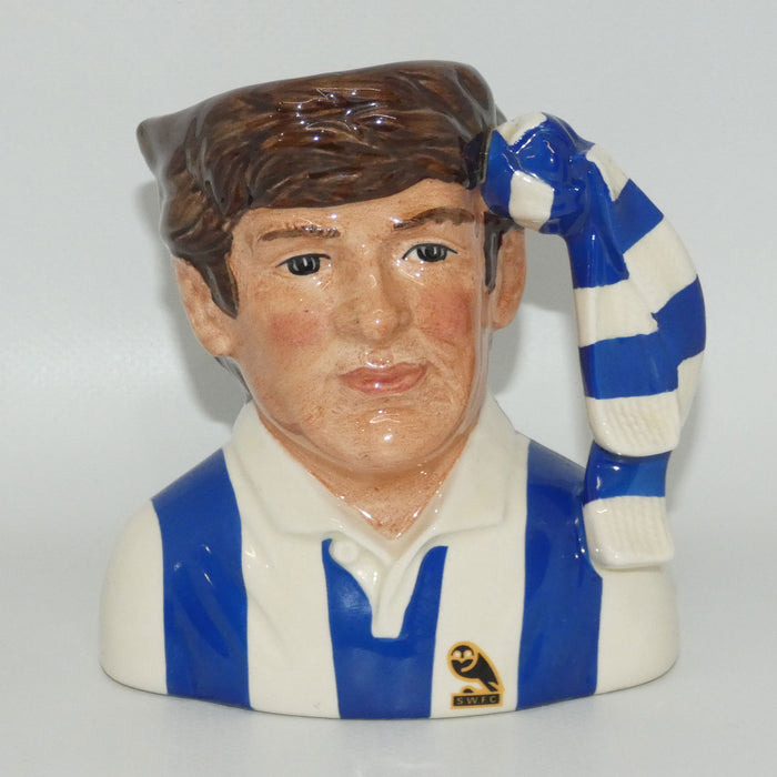 D6958 Royal Doulton small character jug Football Supporter Sheffield Wednesday | #1