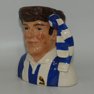 D6958 Royal Doulton small character jug Football Supporter Sheffield Wednesday
