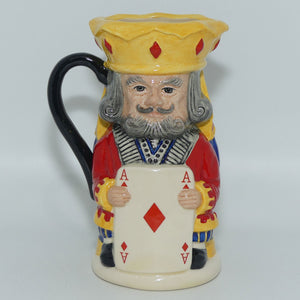 D6969 Royal Doulton toby jug King and Queen of Diamonds | LE 488/2500