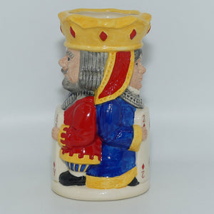 D6969 Royal Doulton toby jug King and Queen of Diamonds | LE 488/2500