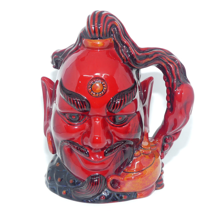 D6971 Royal Doulton large character jug Aladdin's Genie | Flambe | LE 141/1500