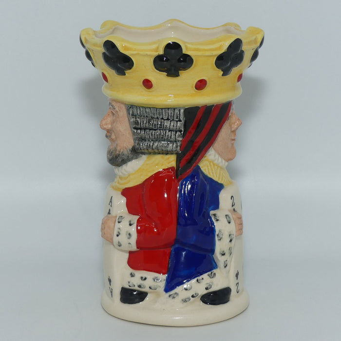 D6999 Royal Doulton toby jug King and Queen of Clubs | LE 795/2500
