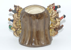 D7029 Royal Doulton large double handle character jug Geoffrey Chaucer | LE 036/1500